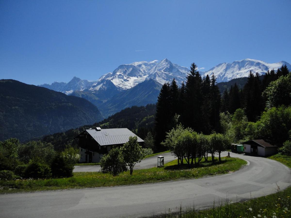 Duo Des Alpages Vue Exceptionnelle Sur Le Mont Blc Apartment Saint-Gervais-les-Bains Exterior photo